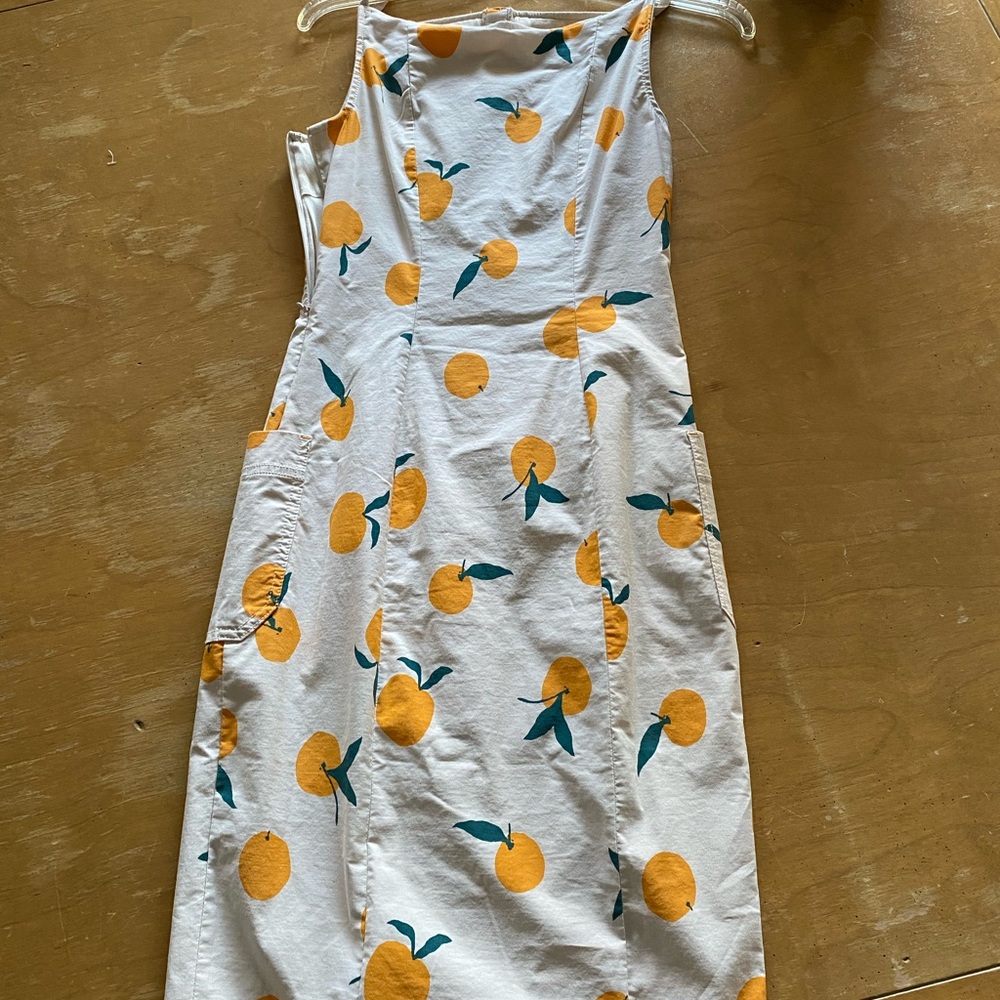 Dylan Mierzwinski Maeve Fruit Print Sleeveless Dress - Picture 3 of 7